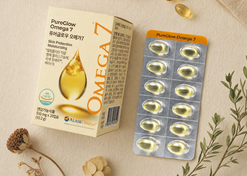 Koreańskie Kapsułki Omega-7 z Witaminą E