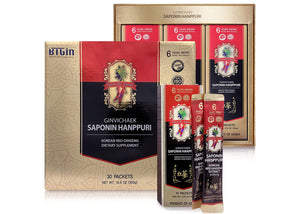 Fermentowany Czerwony Żeń-szeń Koreański – Enzymatyczny Ekstrakt BTGin (30 saszetek)